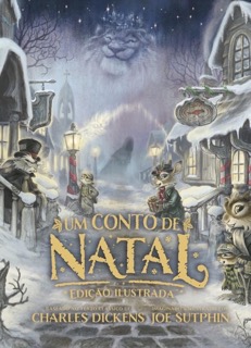 Capa do livro Um conto de Natal, recomendado entre livros que todo cristão deveria ler