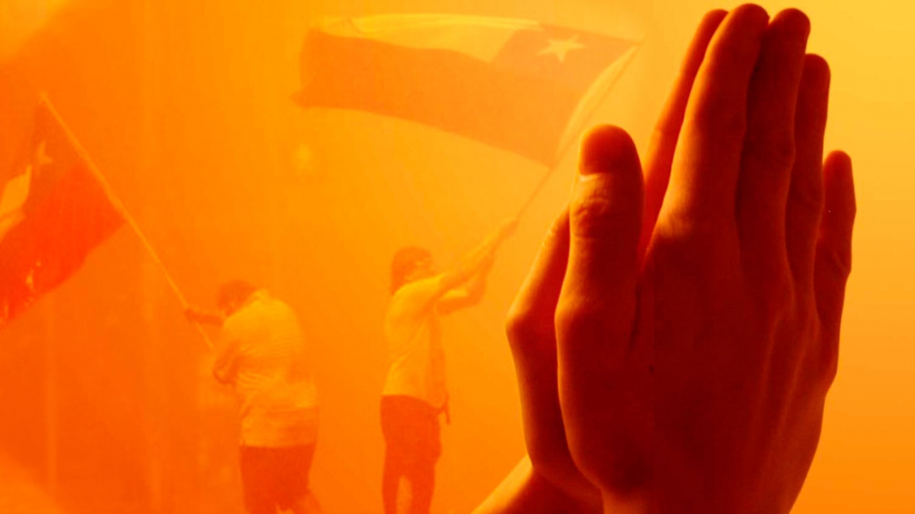 Oremos pela paz no Chile