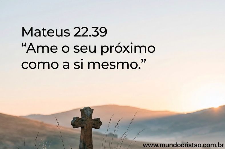 versículos sobre sucesso profissional em Mateus 22.39