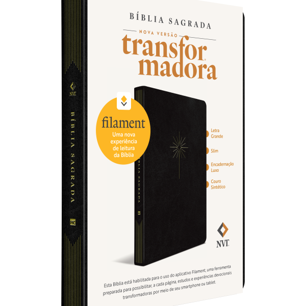 Bíblia Filament preta