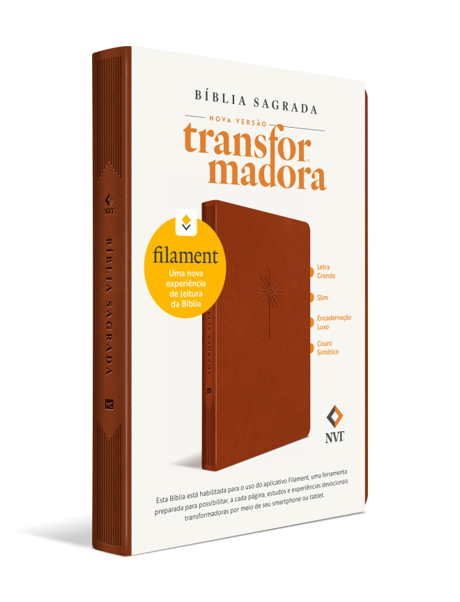 Bíblia Filament marrom