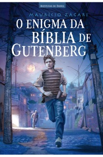 Capa do livro cristão para jovens O enigma da Bíblia de Gutenberg, de Maurício Zágari