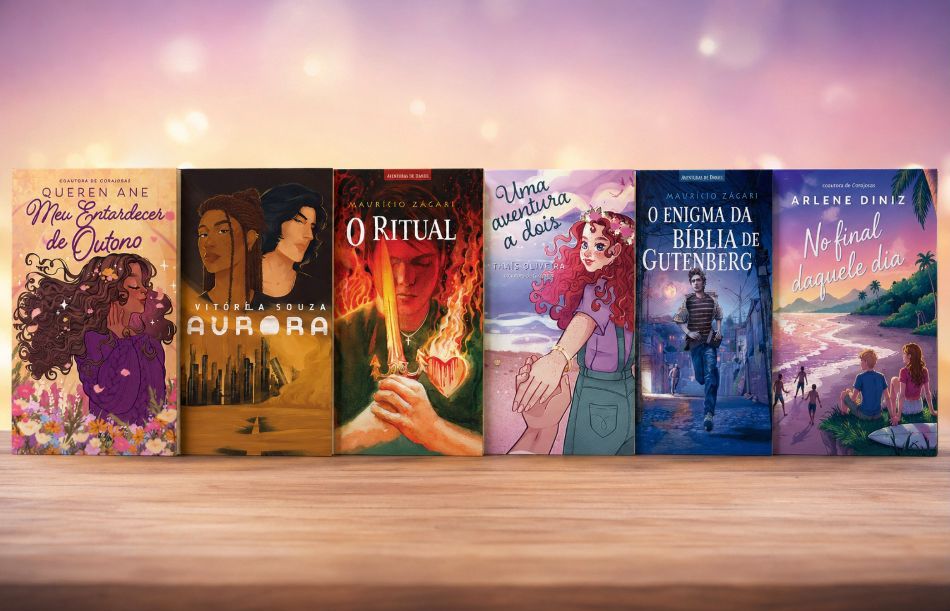 Livros cristãos para jovens com seis capas recomendadas